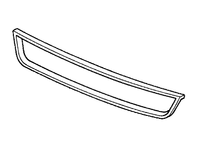 Honda 75120-SV4-902 Molding, FR. Grille