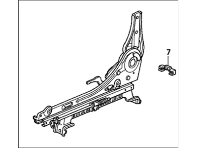 Honda 81150-SV2-A02 Slide, R. Reclining (Outer)