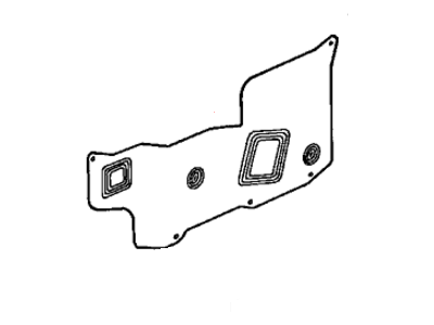 Honda 72361-SV2-A01 Seal, L. FR. Door Hole