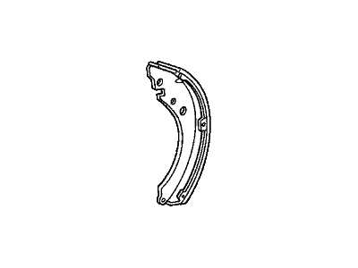 2014 Honda Fit EV Parking Brake Shoe - 43153-SM4-A01