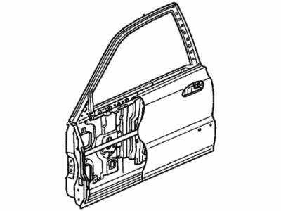 1994 Honda Accord Door Panel - 67050-SV2-506ZZ
