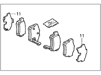 Honda 43022-SY8-A01