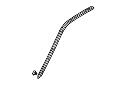 1994 Honda Accord Weather Strip - 72325-SV2-J01
