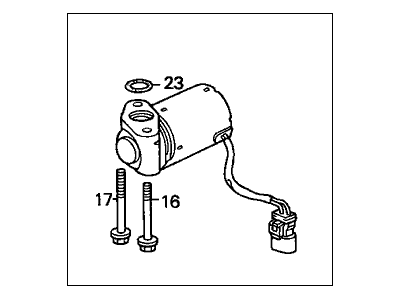 1997 Honda Accord Brake Fluid Pump - 57017-SV1-A01