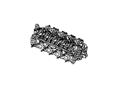 Honda 10003-P0A-A01 General Assembly, Cylinder Head