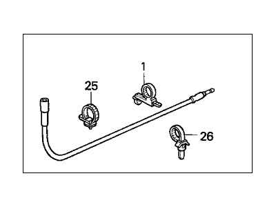 1994 Honda Accord Antenna Cable - 39159-SV4-000