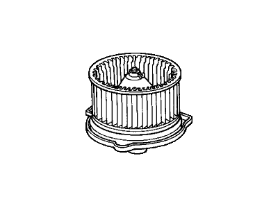 Honda 79310-SR3-A01 Motor Assembly, Fan (W/Fan)