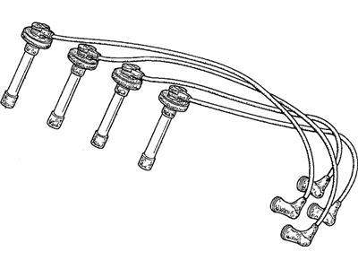Honda Accord Spark Plug Wire - 32703-P0J-A02