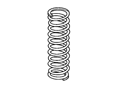 Honda 51401-SV1-A42 Spring, Front (Mitsubishi)