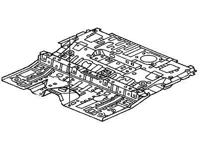 Honda 65100-SCV-305ZZ Floor Comp,Front