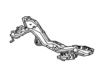 Honda 50300-SCV-A01 Beam, Rear Suspension Cross