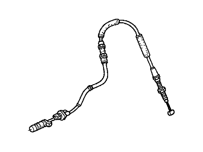 Honda 17910-SCV-A82 Wire, Throttle