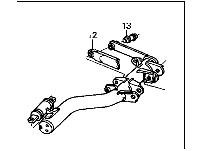 Honda 52371-SCV-A00 Arm, Left Rear Trailing