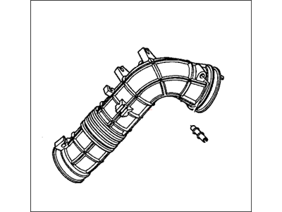 Honda 17228-PZD-A00 Tube, Air Flow