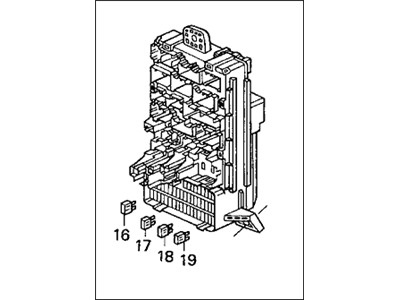 Honda 38200-SCV-A31 Box Assembly, Fuse