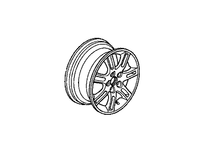 Honda 42700-SCV-A62 Disk, Aluminum Wheel (16X6 1/2Jj)