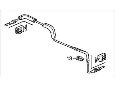 Honda 39156-SCV-A12 Sub-Feeder Assembly, Antenna