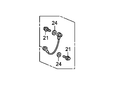 Honda 74910-SCV-A00 Cable, Tailgate Support (Lower)