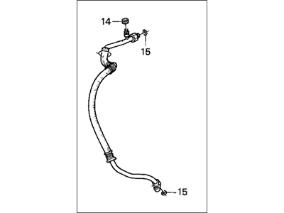 Honda 80311-SCV-A01 Hose, Suction