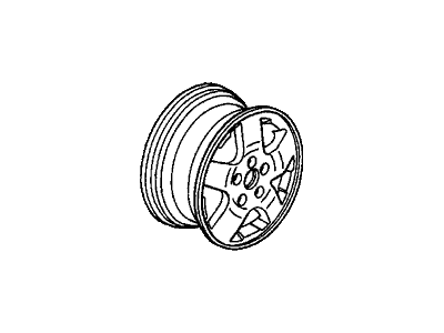 Honda 42700-SCV-A51 Disk, Aluminum Wheel (16X6 1/2Jj)