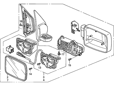 Honda 76200-SCV-A11ZA