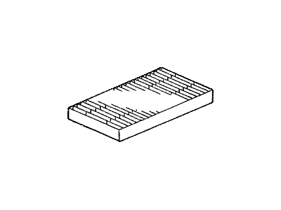 Honda 80292-SCA-G01 Element, Filter