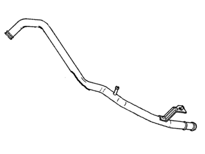 Honda 19510-PZD-A00 Pipe, Heater