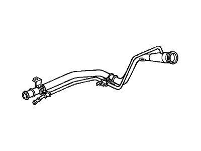 Honda 17660-SCV-A02 Pipe, Fuel Filler