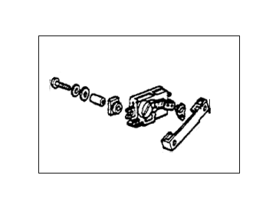 1984 Honda Accord Door Lock Actuator - 38388-SA6-013