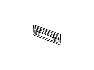 Honda 38205-SD8-670 Label, Fuse