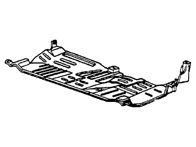 Honda 60872-SA5-673 Shield, FR. Splash