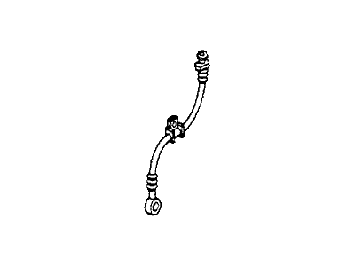 1984 Honda Accord Brake Line - 46410-SA6-676