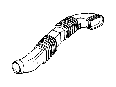 1985 Honda Accord Air Duct - 17242-PD2-010