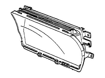 1985 Honda Accord Gauge Trim - 37112-SC5-003