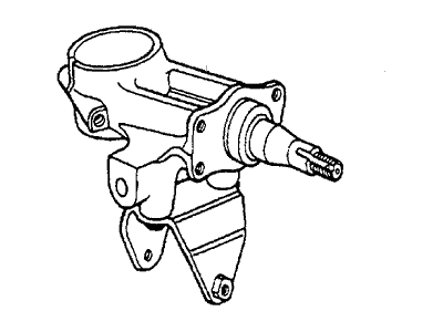 1985 Honda Accord Spindle - 52210-SA5-670