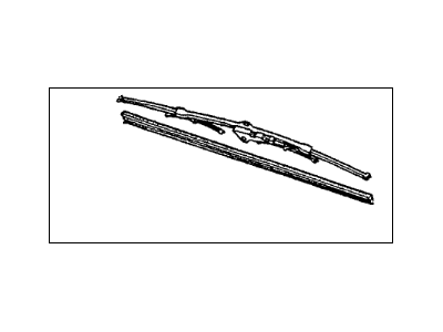 1984 Honda Accord Wiper Blade - 38470-SA5-674