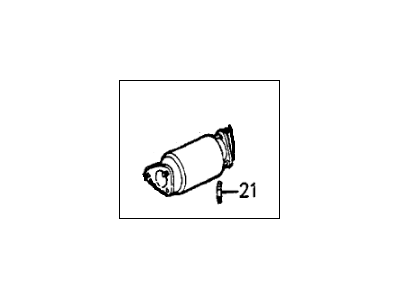 Honda 18160-PD2-662 Converter