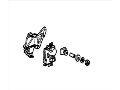 Honda 38385-SA6-004 Actuator, Right Front Door Lock (Hitachi)