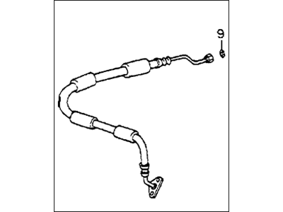 1985 Honda Accord A/C Hose - 38670-SA5-66301