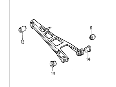 1985 Honda Accord Control Arm - 52360-SA5-623