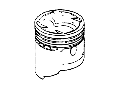 Honda 13102-PD2-040 Piston B (Std)