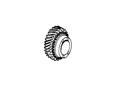 Honda 23451-PC8-000 Gear, Mainshaft Fourth