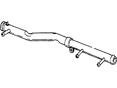 1985 Honda Accord Cooling Hose - 19505-PD3-780