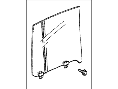1984 Honda Accord Auto Glass - 76360-SA6-000
