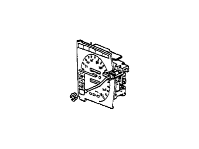 1984 Honda Accord Speedometer - 37200-SC5-672