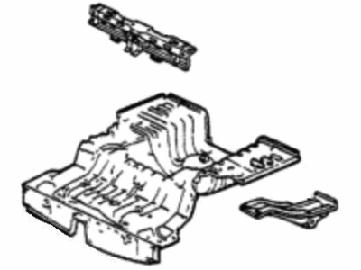 Honda 04761-SA5-603ZZ Floor, RR.