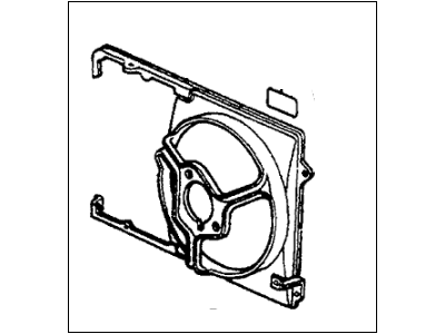 Honda 19015-PD2-662 Shroud (Toyo)