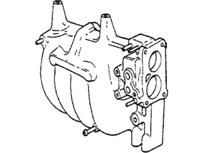 Honda 17111-PD6-660 Manifold B, Intake