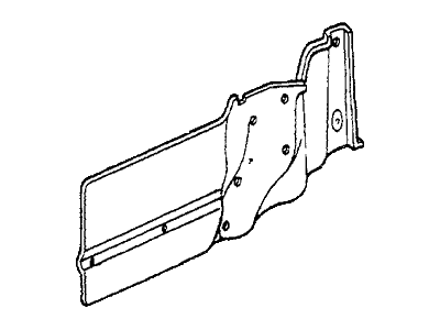 Honda 83823-SA6-020 Garnish, R. Trunk Side