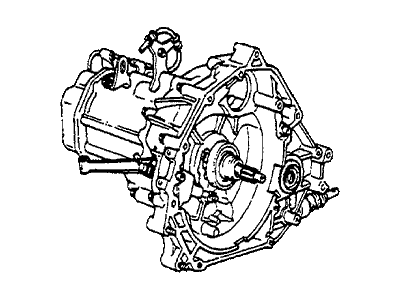 1984 Honda Accord Transmission Assembly - 20021-PC9-732
